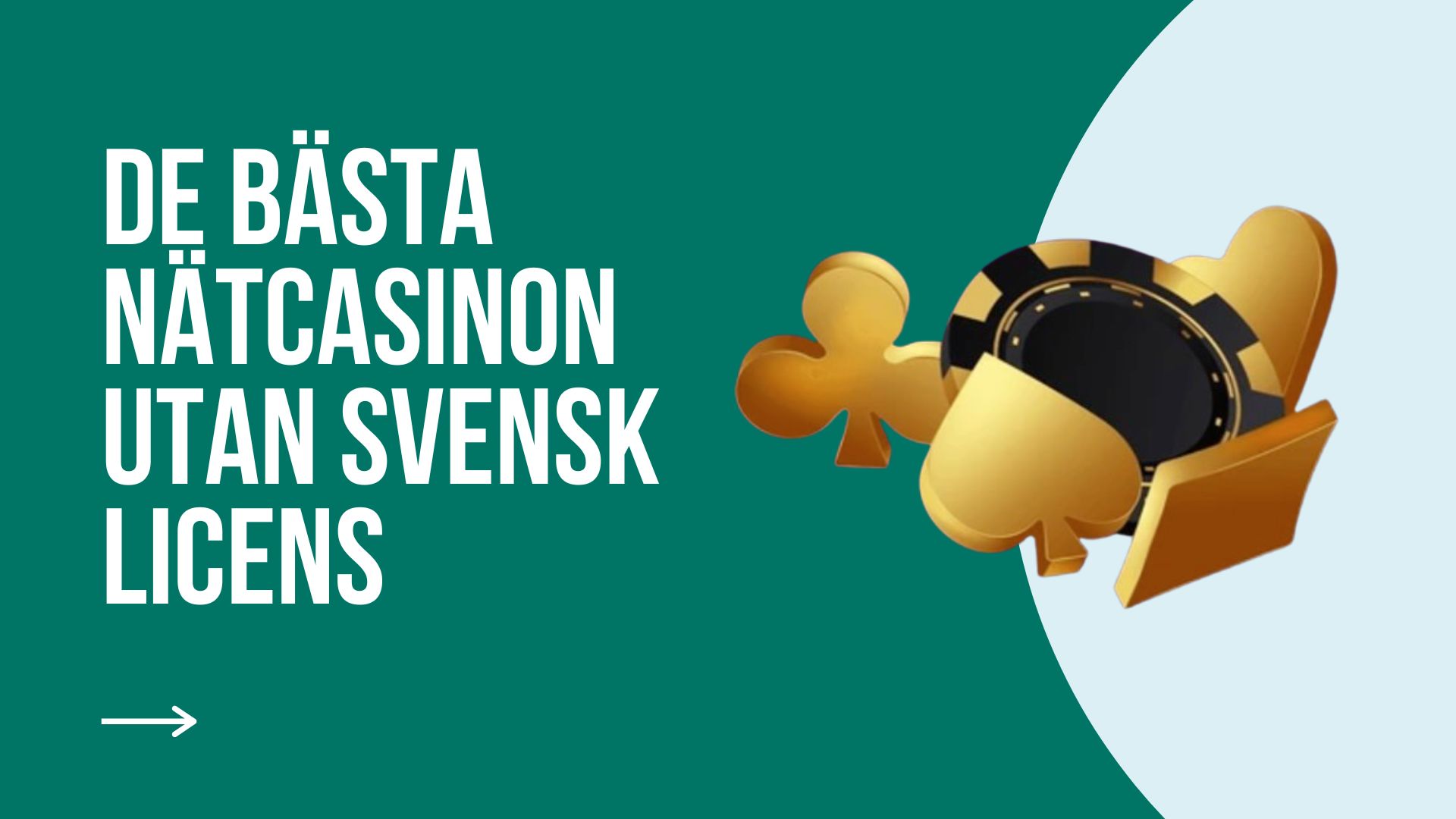 De bästa nätcasinon utan svensk licens