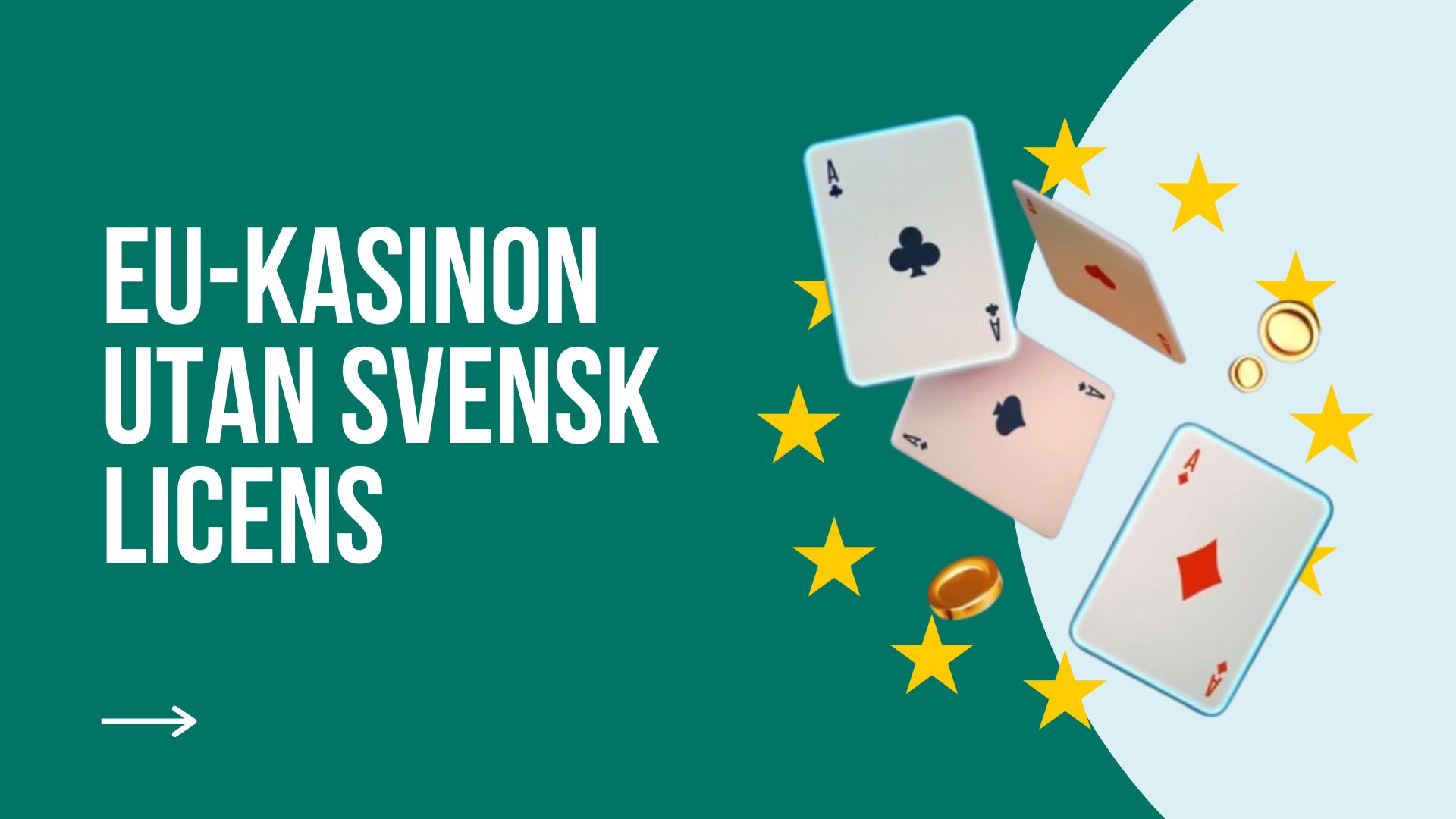 Fler alternativ på EU-kasinon utan svensk licens