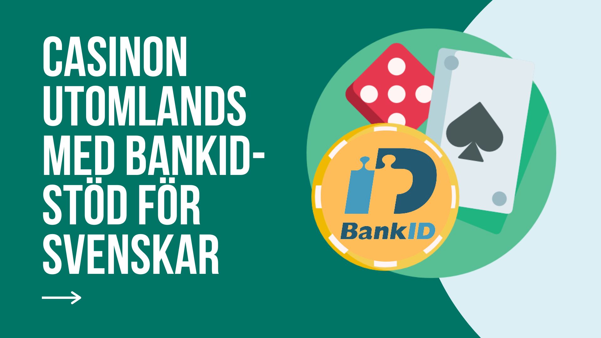 Casinon utomlands med BankID-stöd för svenskar