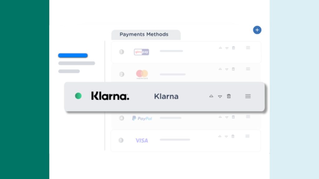 Process för påfyllnad via Klarna